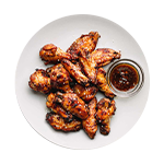 8x Bbq Chicken Wings 
